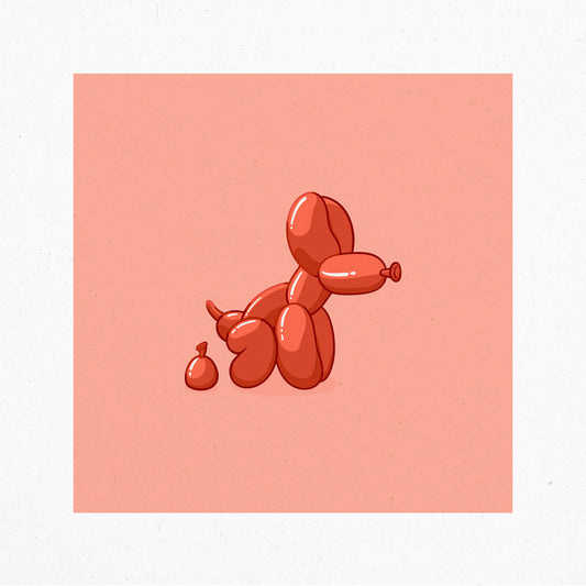 Balloon Dog Art Print