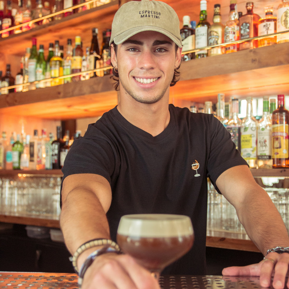 Espresso Martini Embroidered T-Shirt