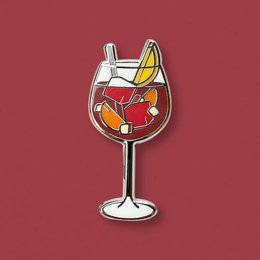 Sangria Cocktail Pin