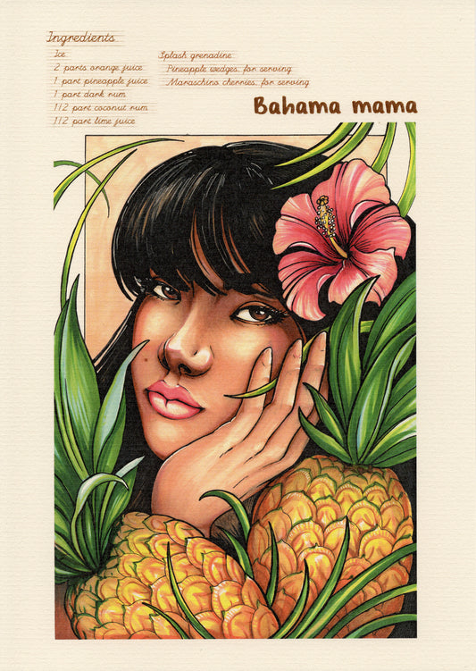 Bahama Mama Art Print