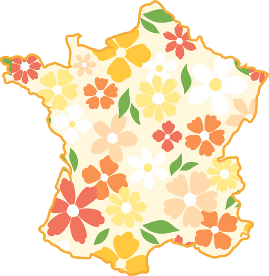 France (White) Sticker