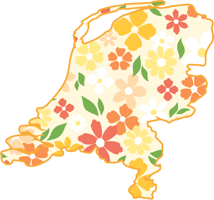 Netherlands (White) Sticker