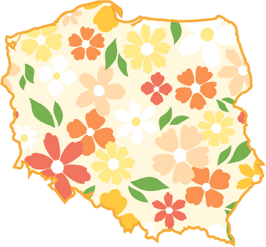 Poland (White) Sticker