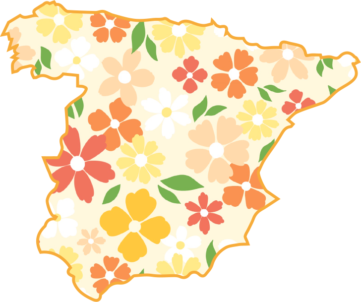 Spain (White) Sticker