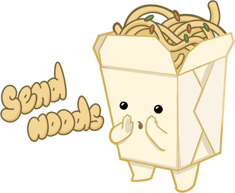 Send Noods Sticker