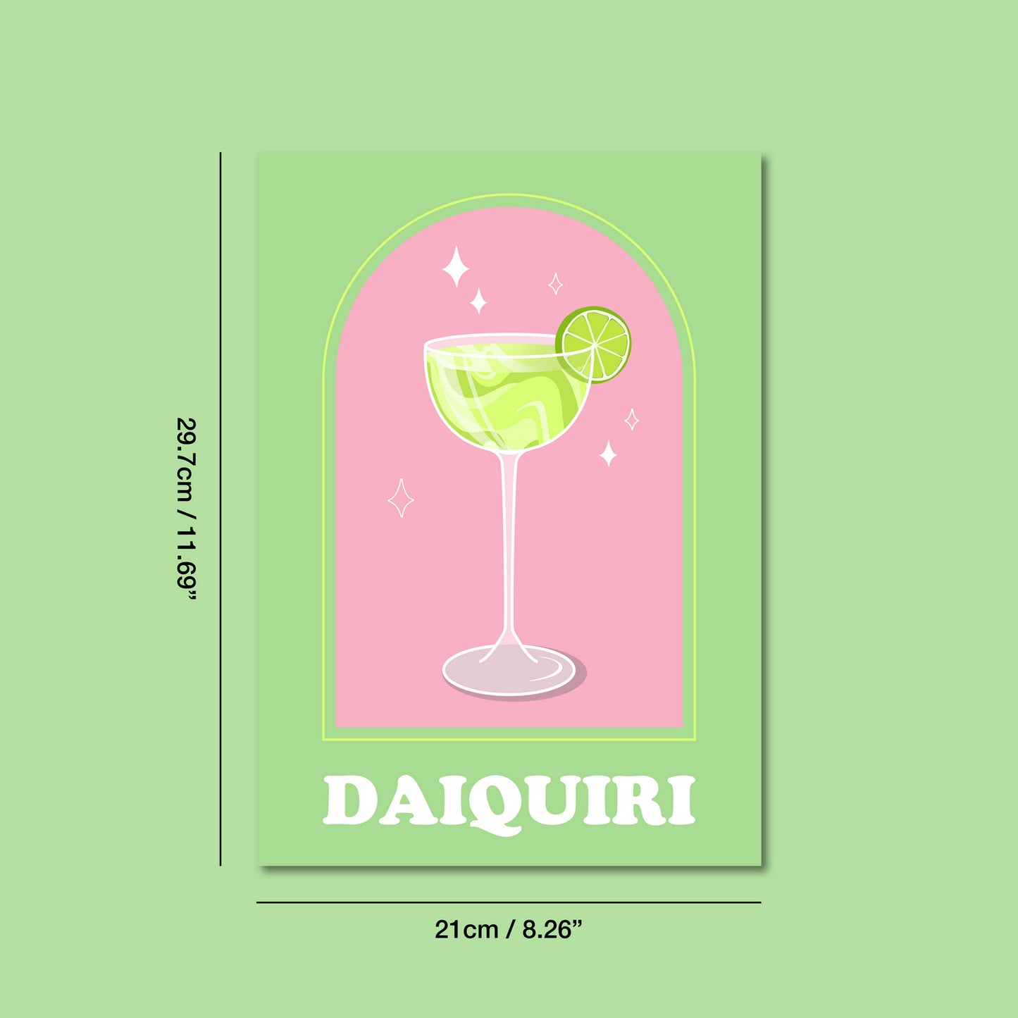 Daiquiri Cocktail Print