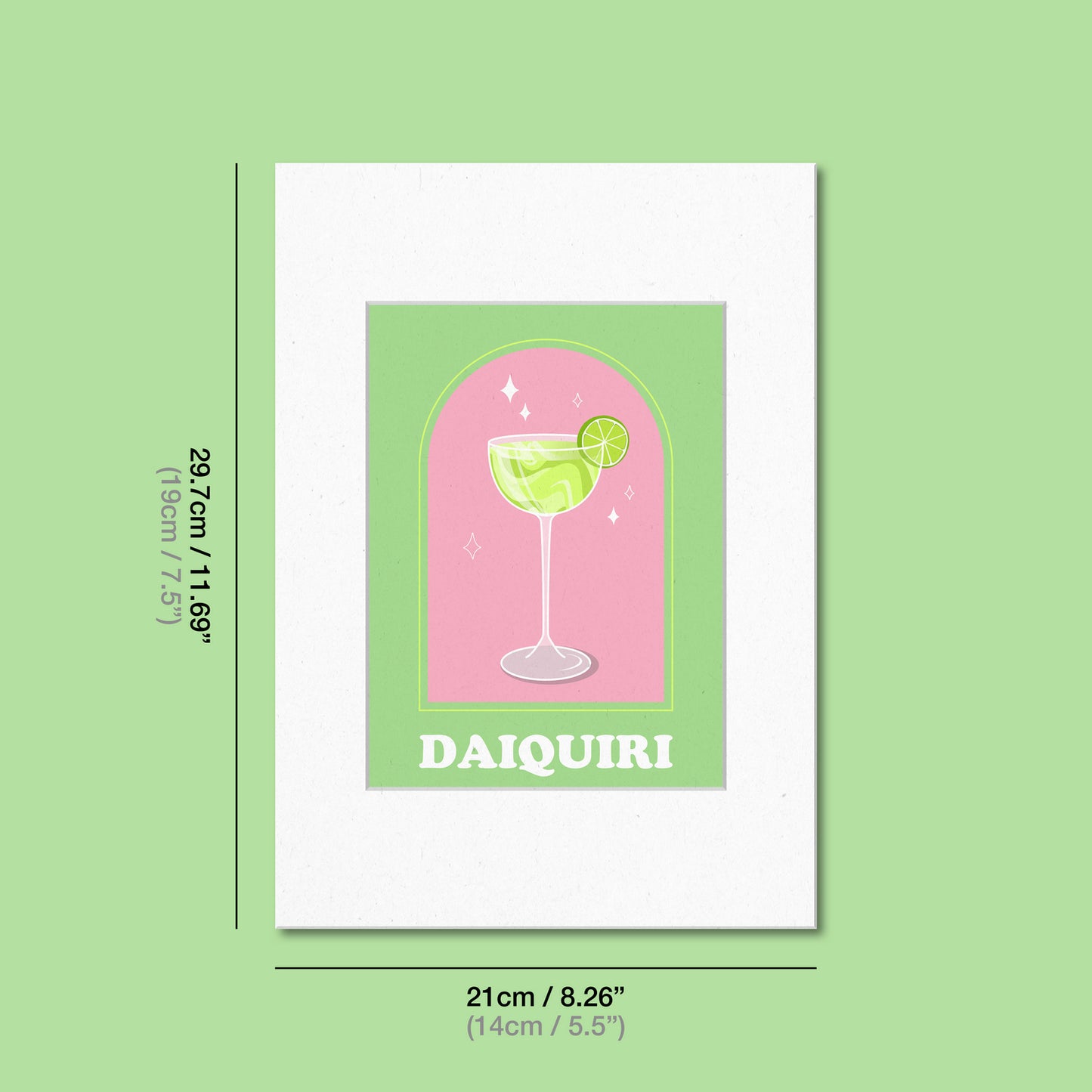 Daiquiri Cocktail Print