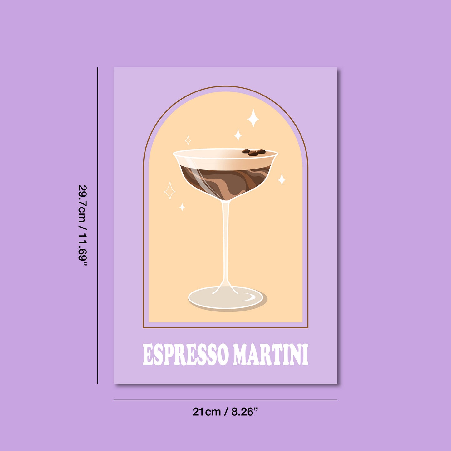 Espresso Martini Cocktail Print