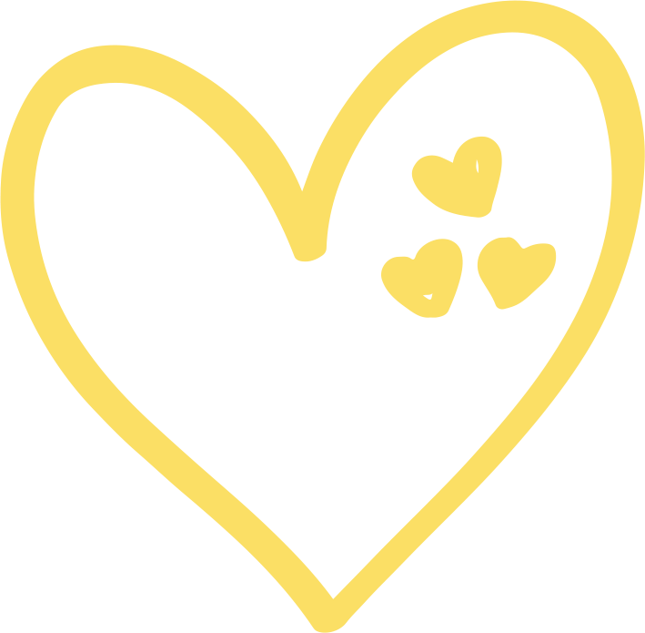 Heart (Yellow) Sticker