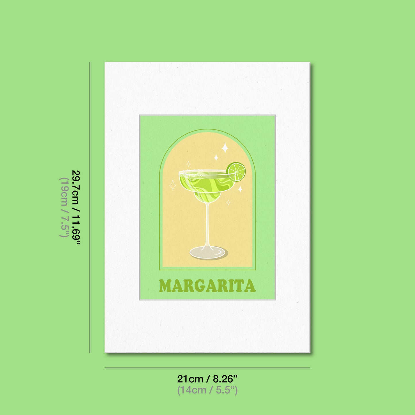 Margarita Cocktail Print