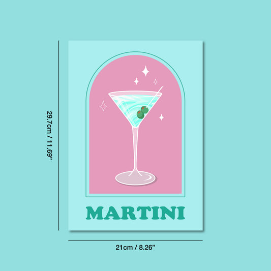 Martini Cocktail Print