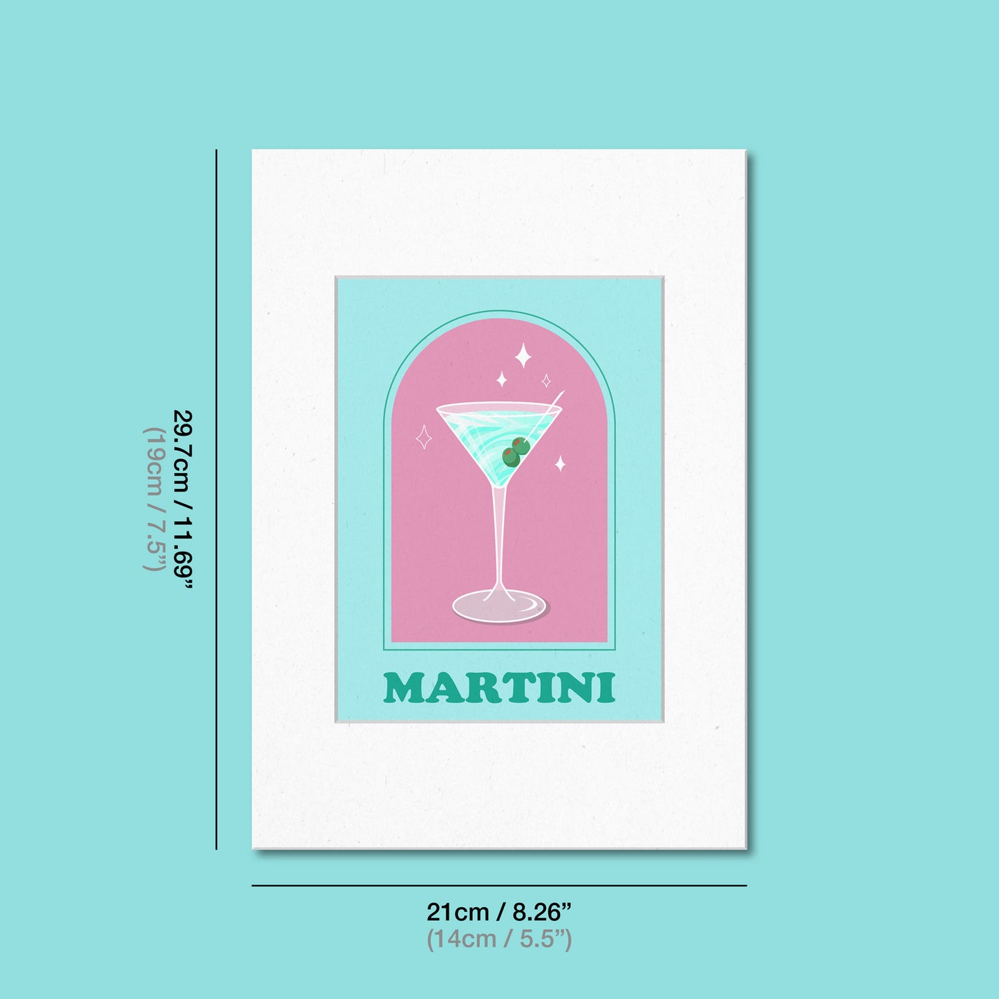 Martini Cocktail Print