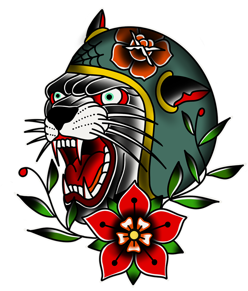 Panther Sticker