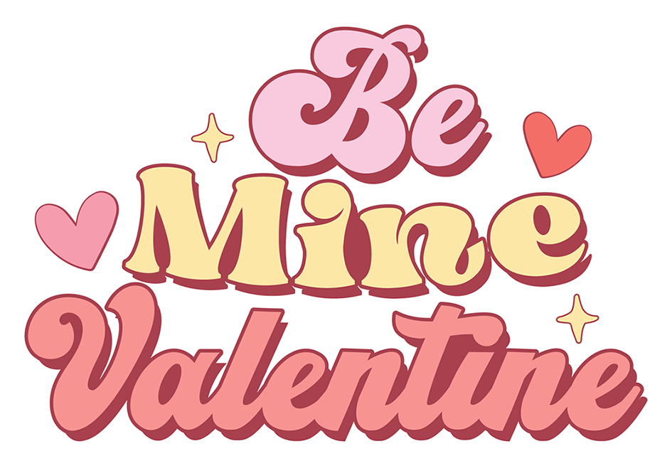 Be Mine Valentine Sticker