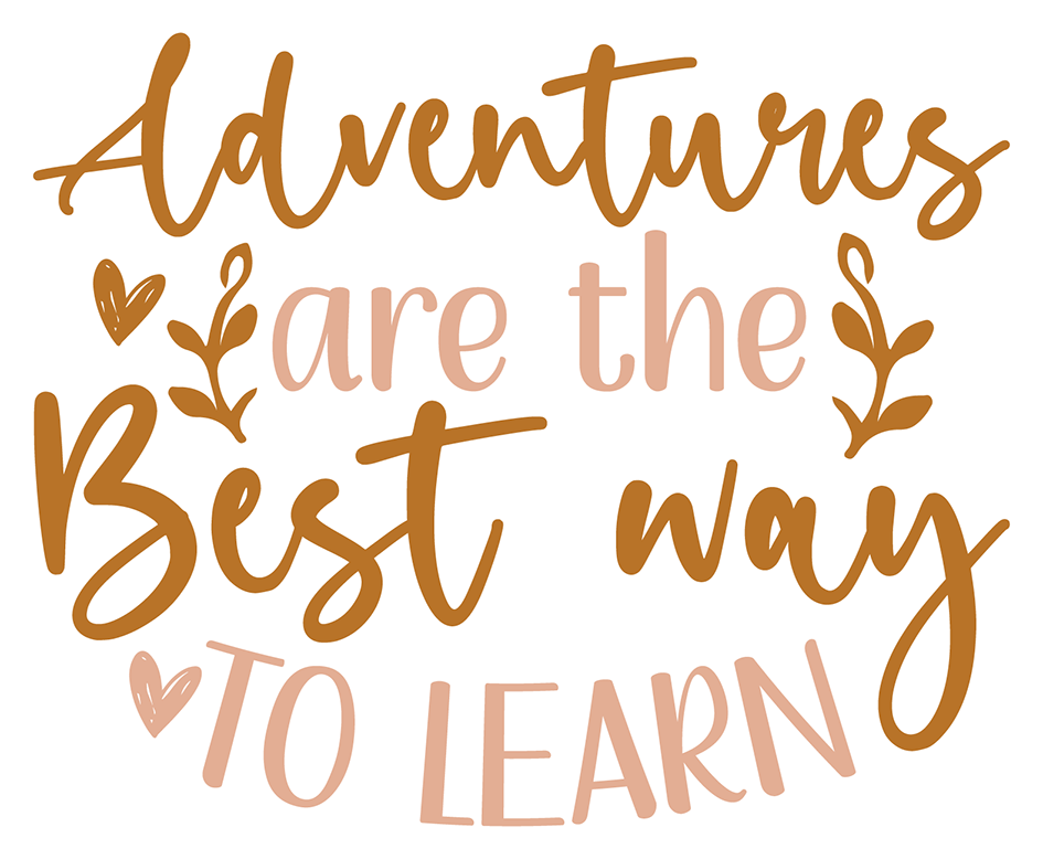 Adventures Are The Best Way To Learn Sticker