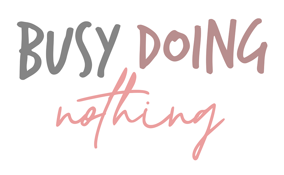 Busy Doing Nothing Sticker