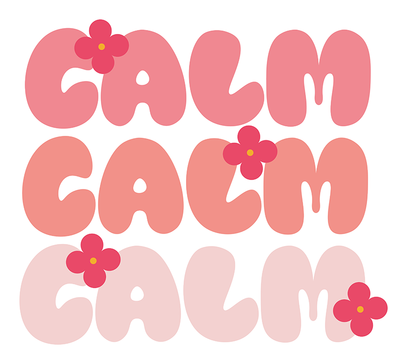 Calm Sticker