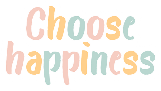 Choose Happiness Sticker