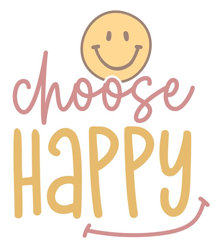 Choose Happy Sticker