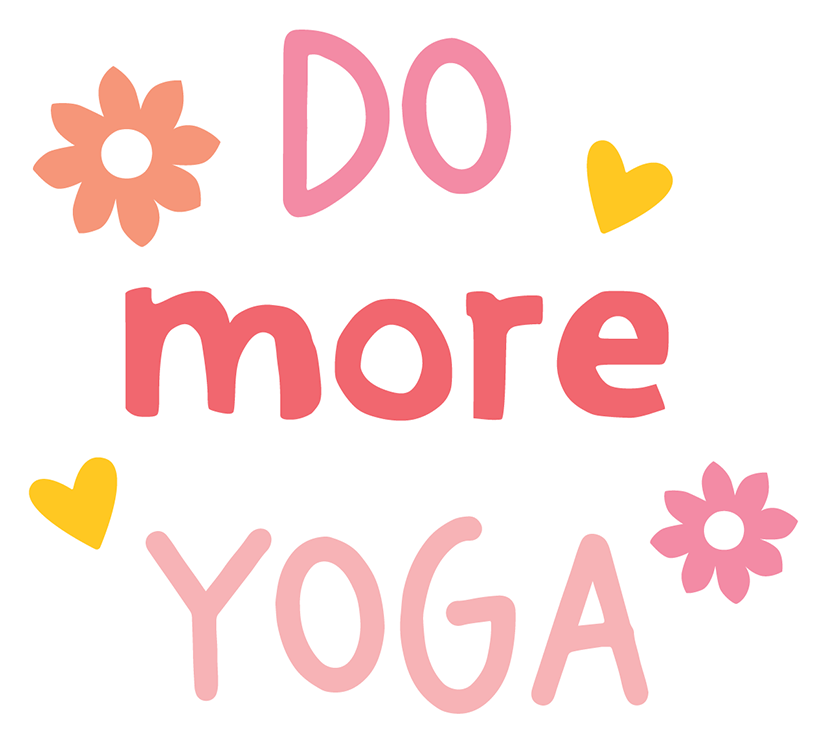 Do More Yoga Sticker