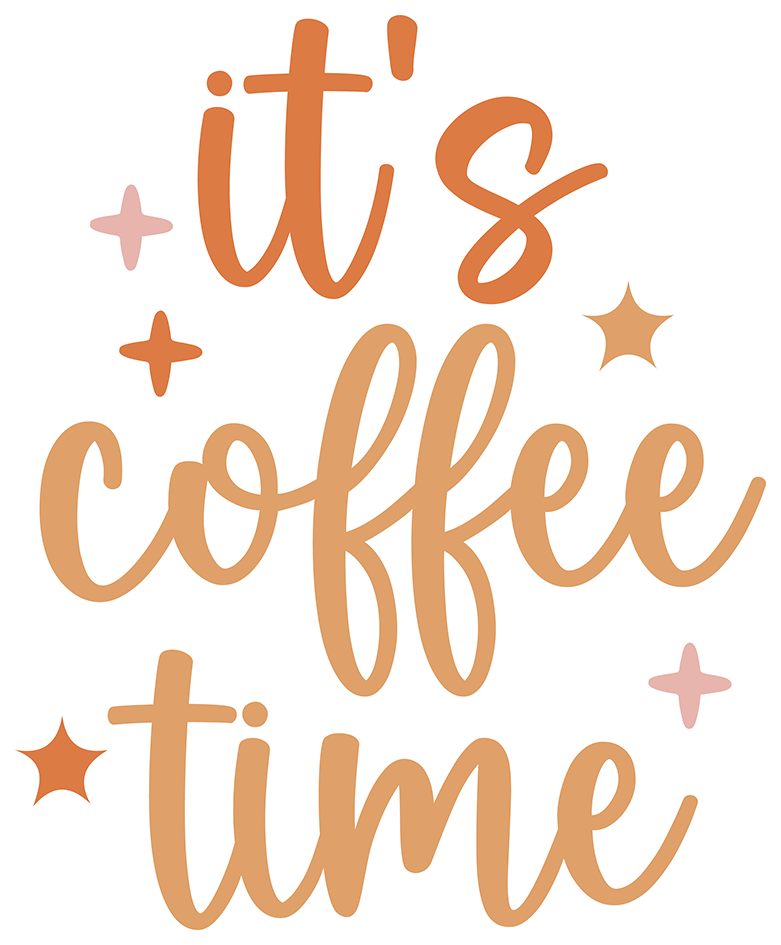 It's Coffee Time Sticker