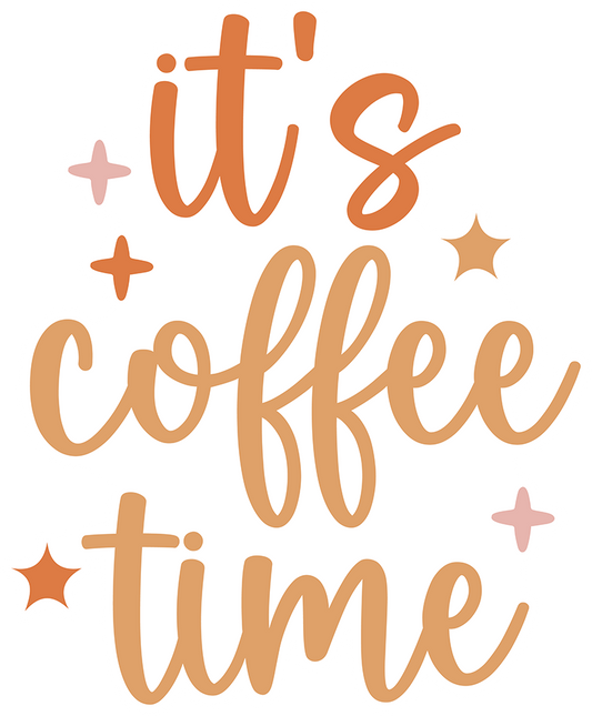 It's Coffee Time Sticker