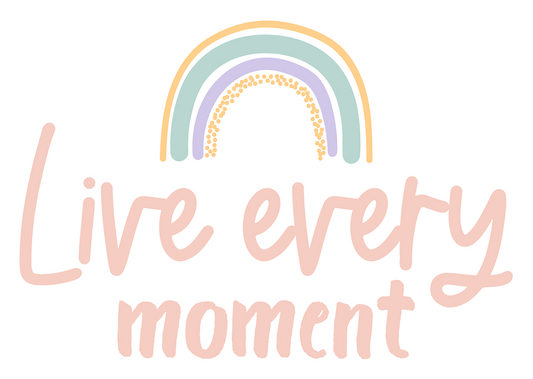 Live Every Moment Sticker