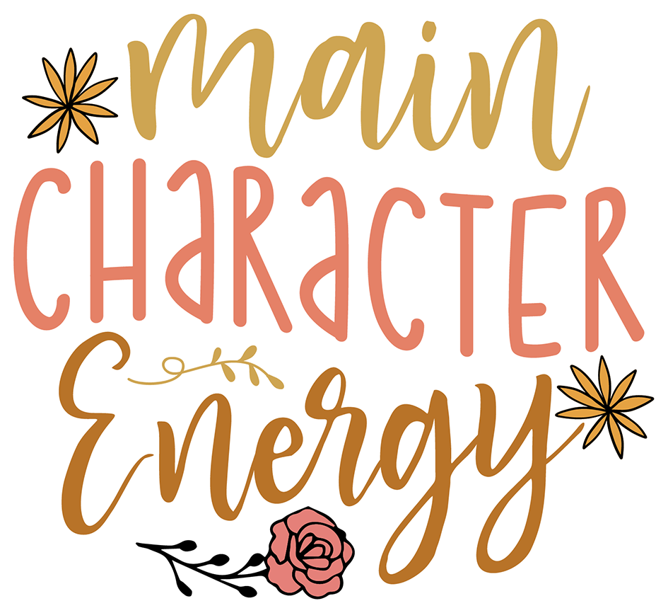 Main Character Energy Sticker