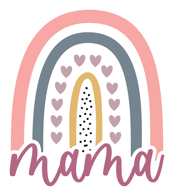 Mama Rainbow Sticker