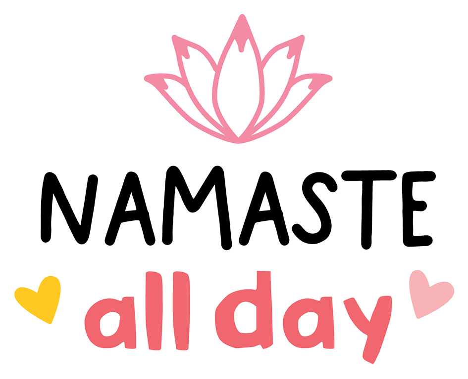 Namaste All Day Sticker