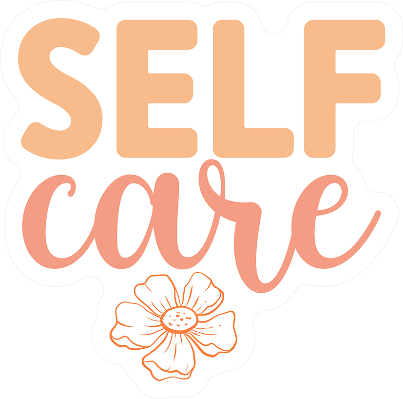 Self Care Sticker