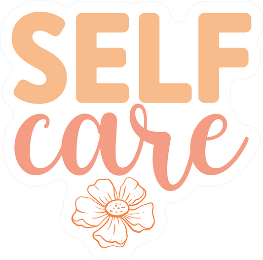 Self Care Sticker