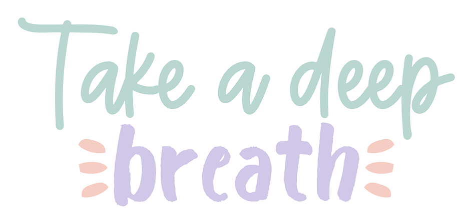 Take a Deep Breath Sticker