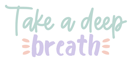 Take a Deep Breath Sticker