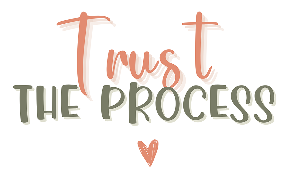 Trust The Process Sticker