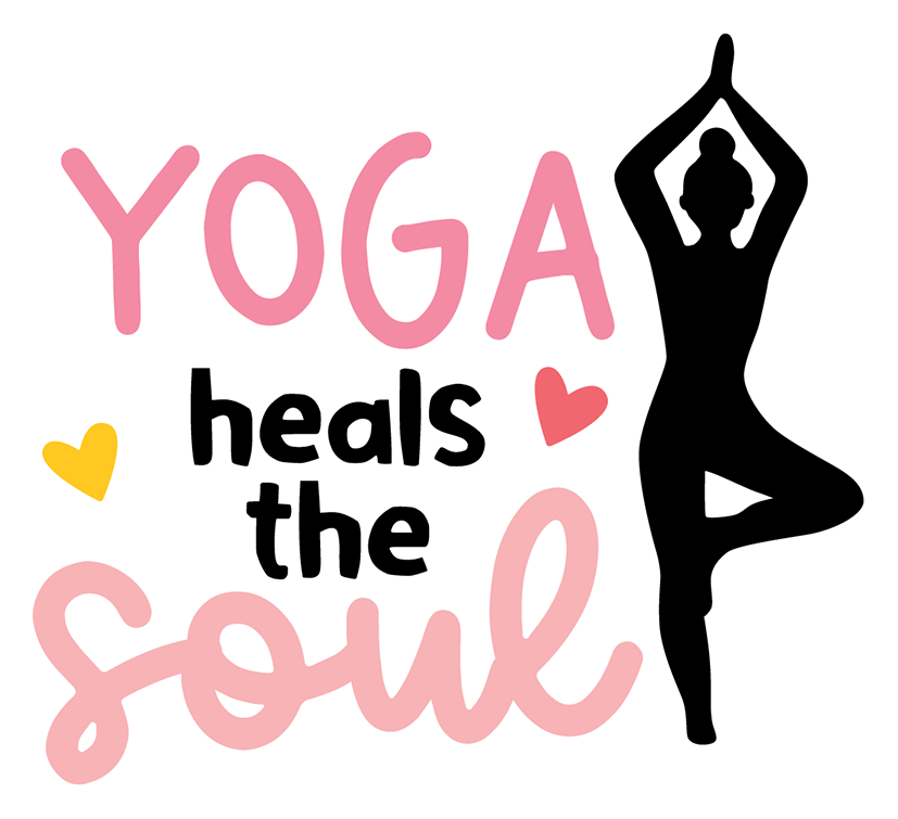 Yoga Heals The Soul Sticker