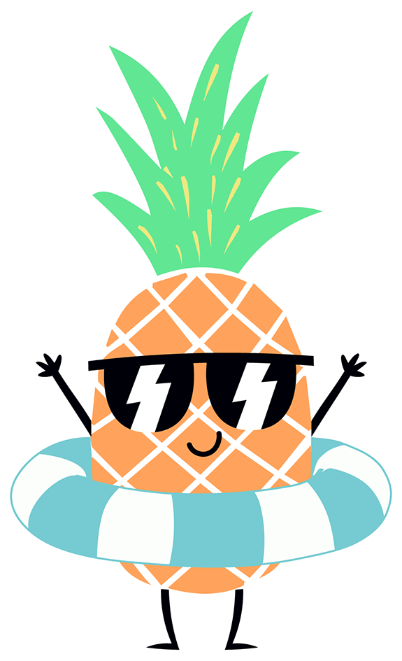 Pineapple Sticker