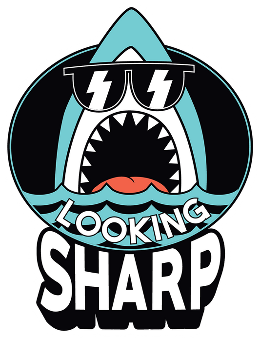 Looking Sharp Sticker