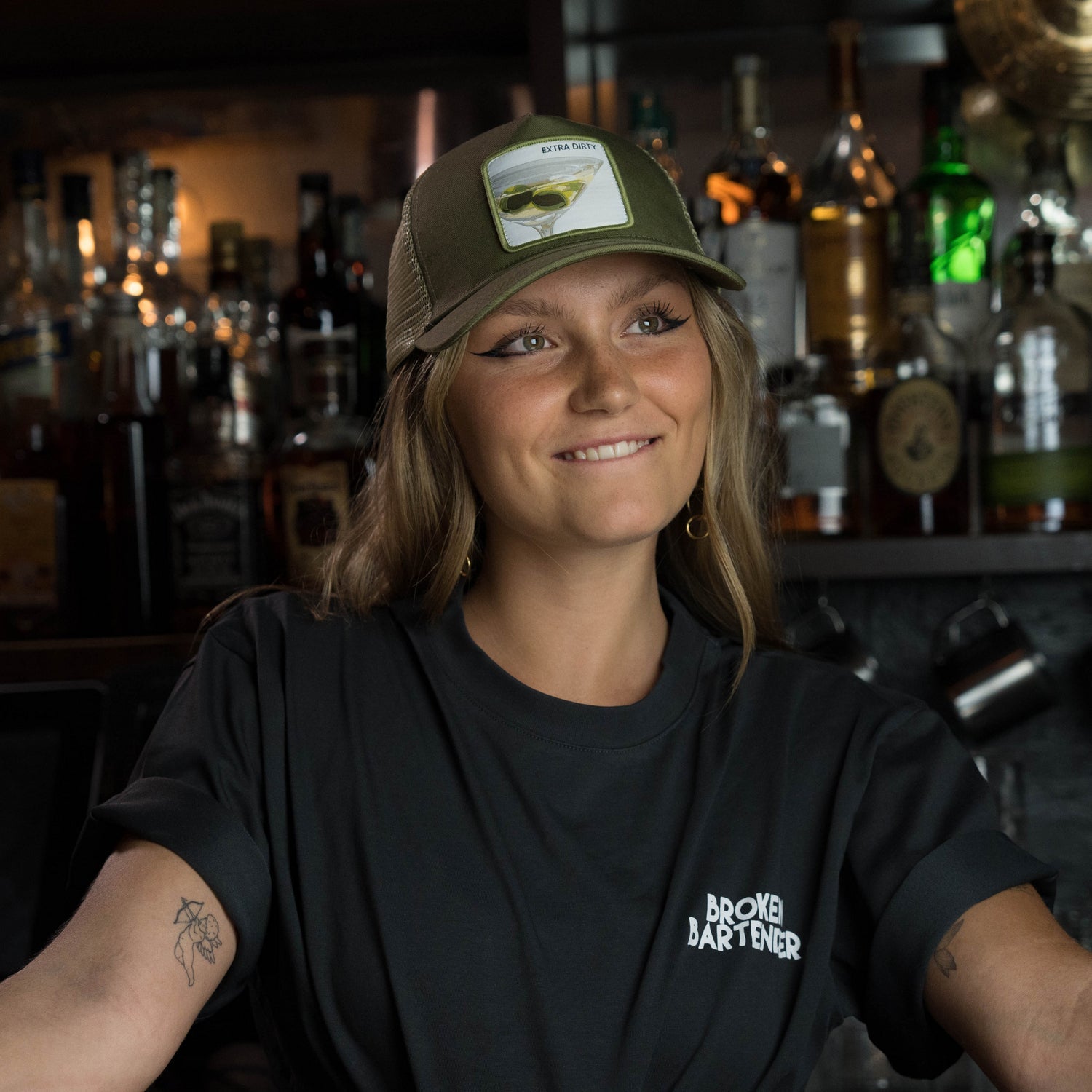 Extra Dirty Martini Hat by Broken Bartender