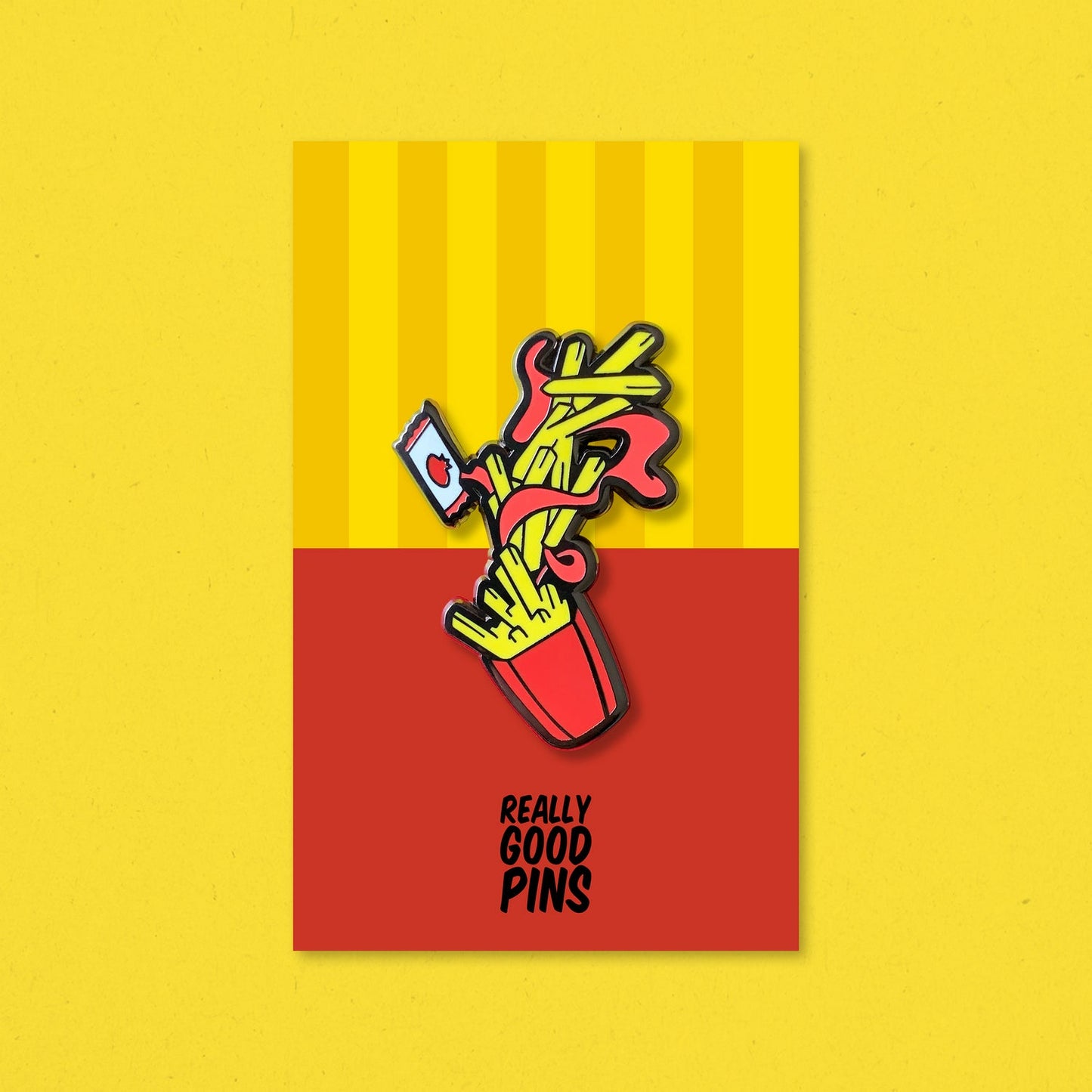 French Fries Pin