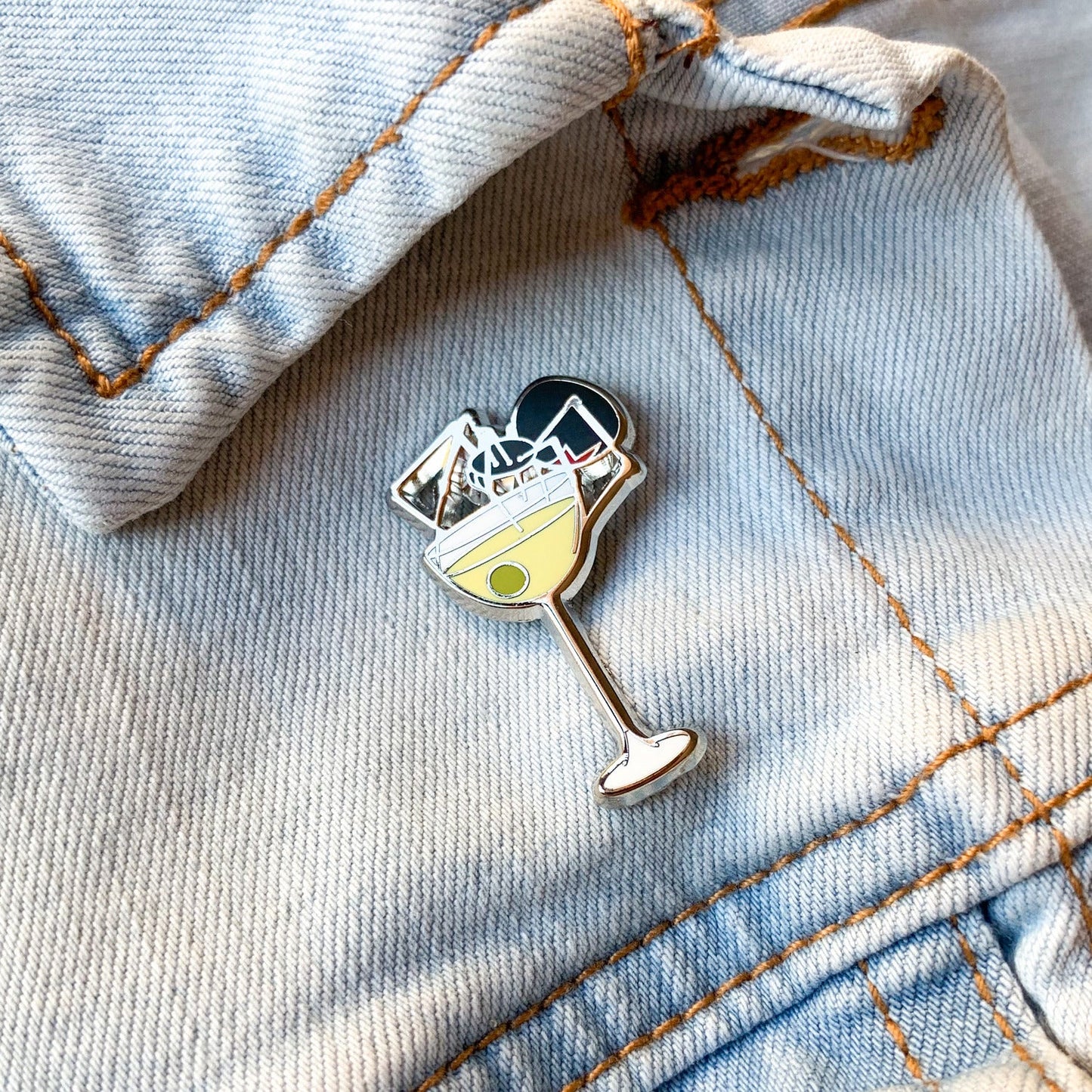 Black Widow x Dirty Martini Pin