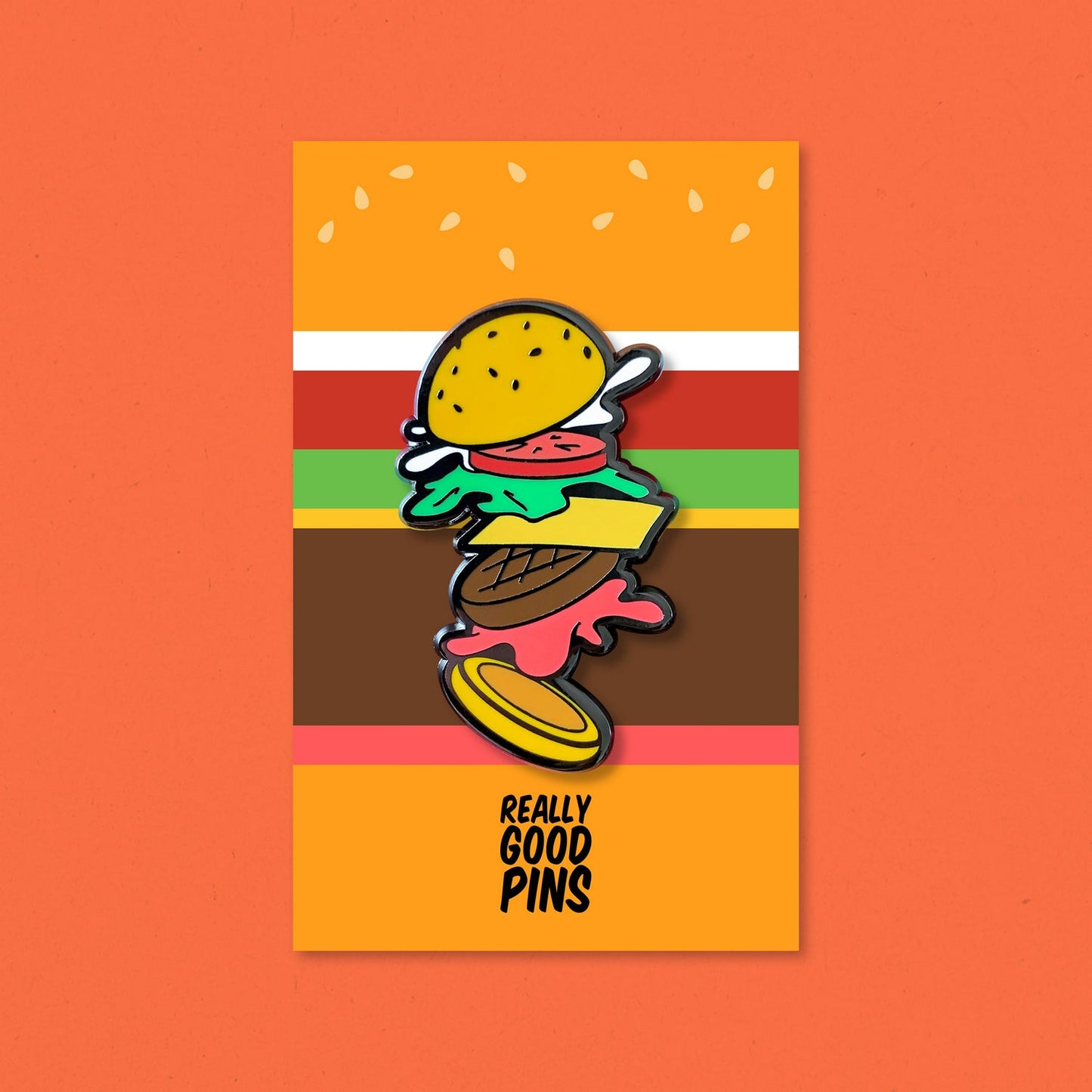 Hamburger Pin