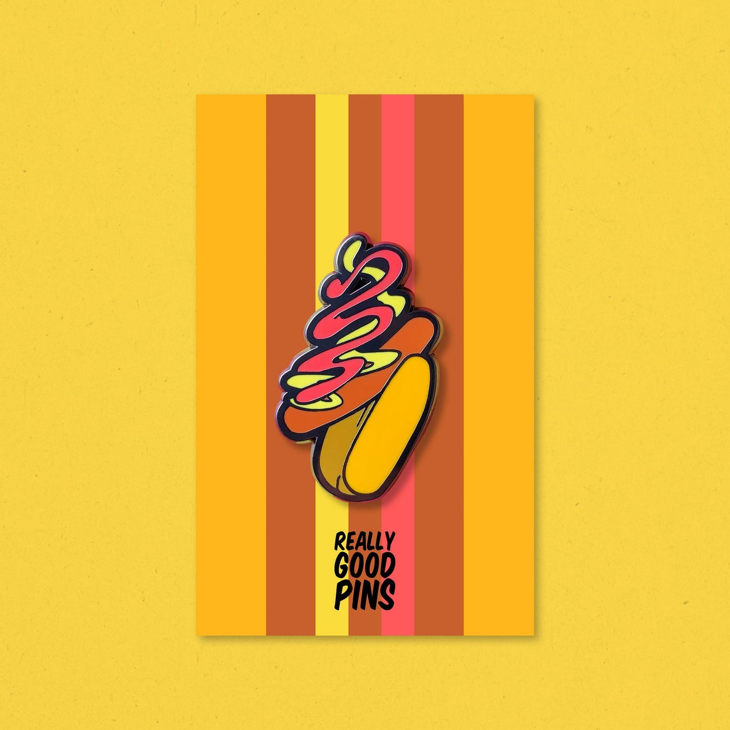 Hot Dog Pin