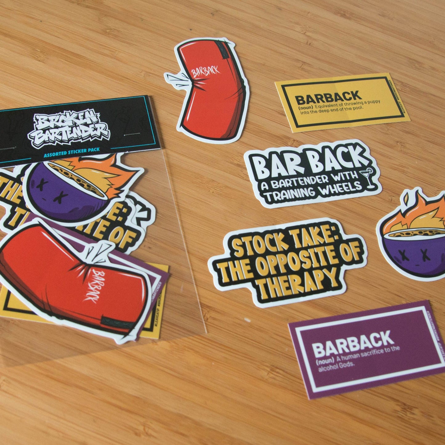 Barback Sticker Pack