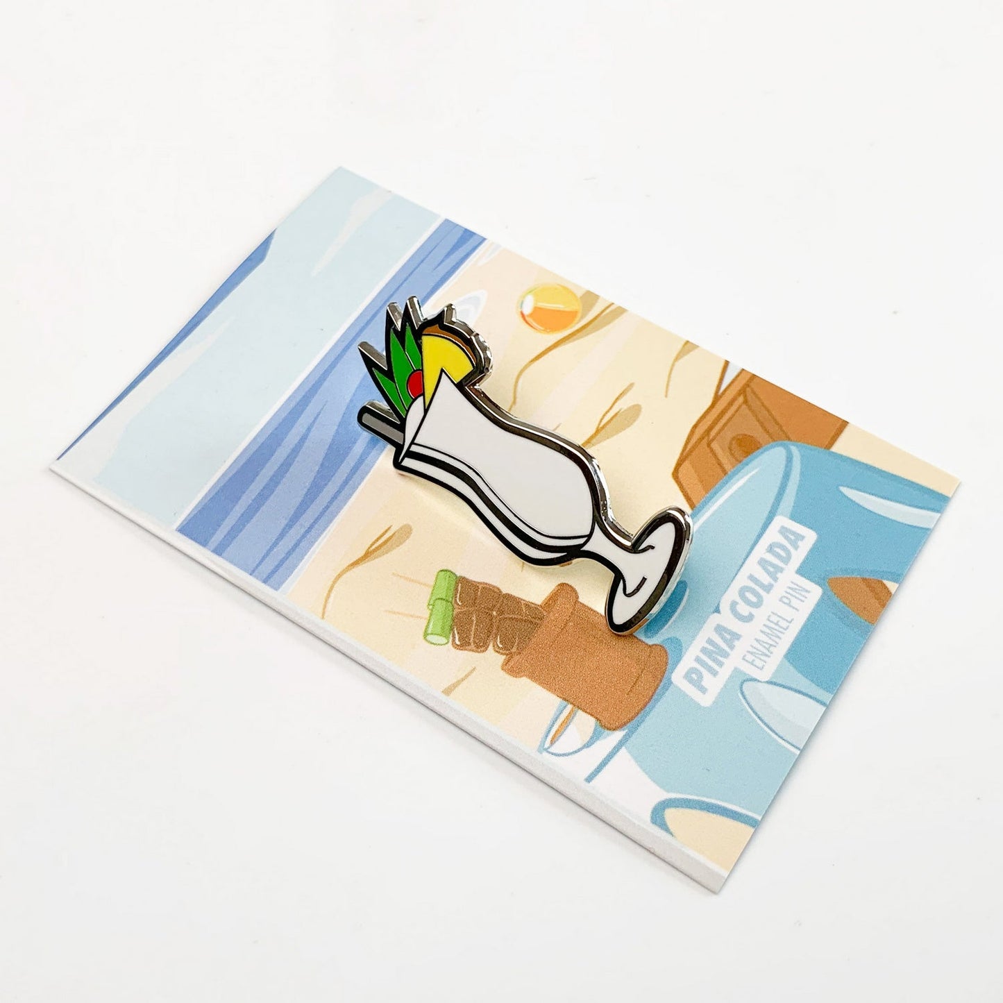 Piña Colada Cocktail Pin