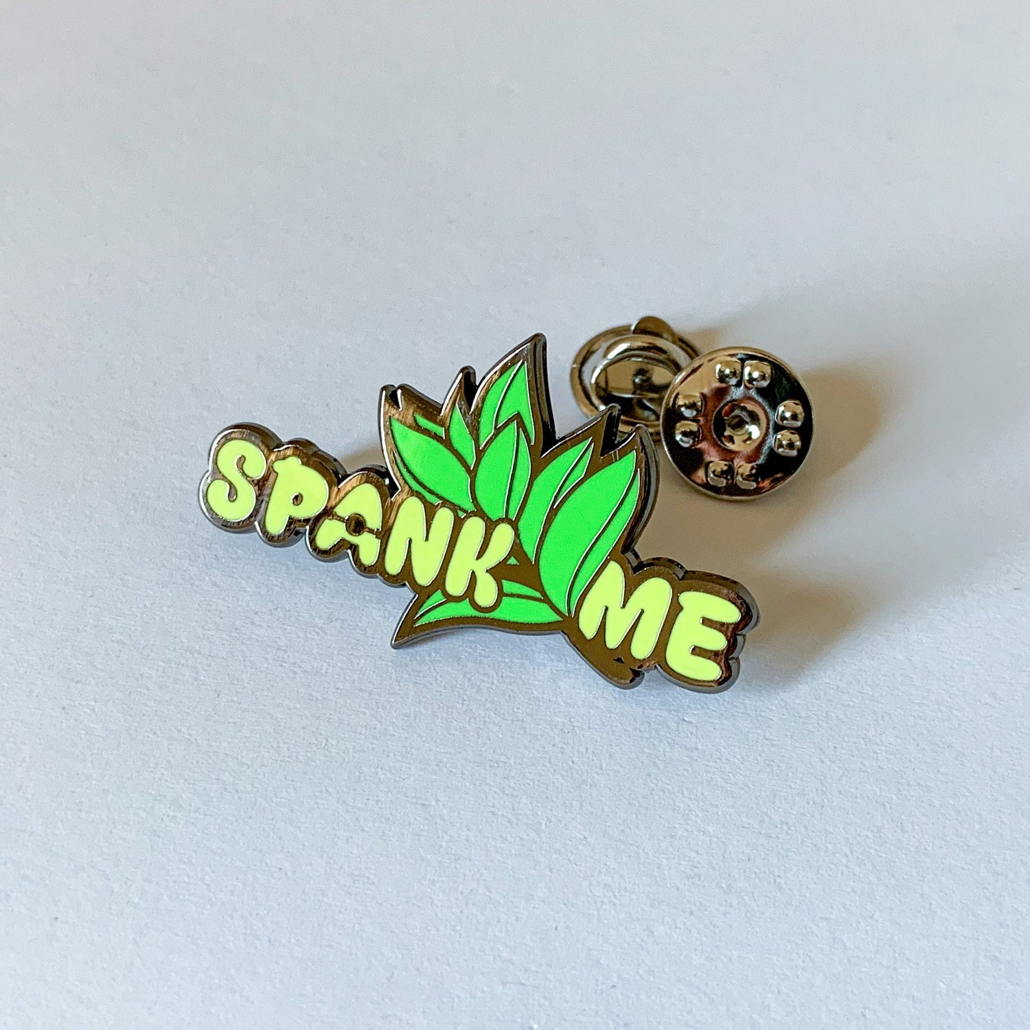 Spank Me Enamel Pin by Broken Bartender